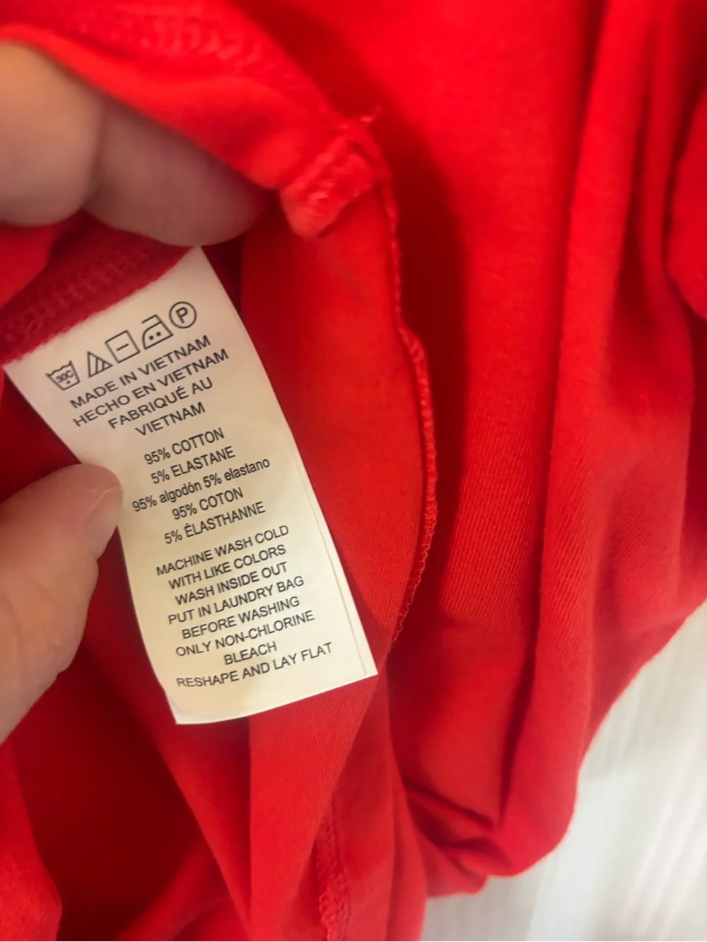 NWT Michael Kors Red‎ Cold-Shoulder Cut Out Cotton Top Medium Shirt